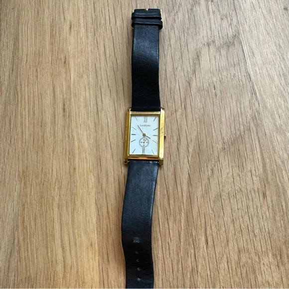 Sunborn Mother Of Pearl Leather Strap Watch display picture 2